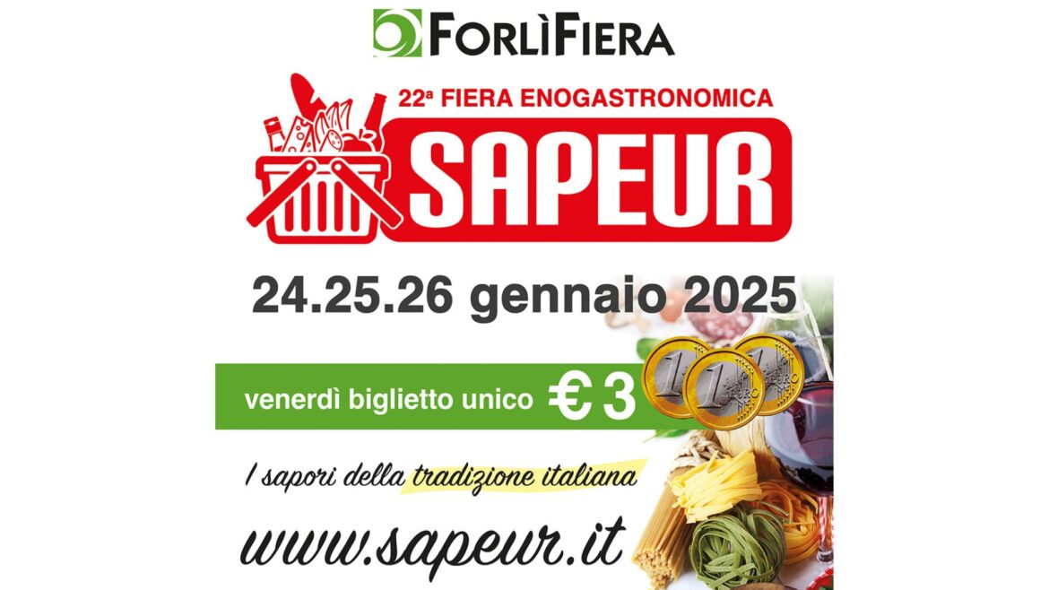 SapEur. La fiera enogastronomica alla sua 22°edizione